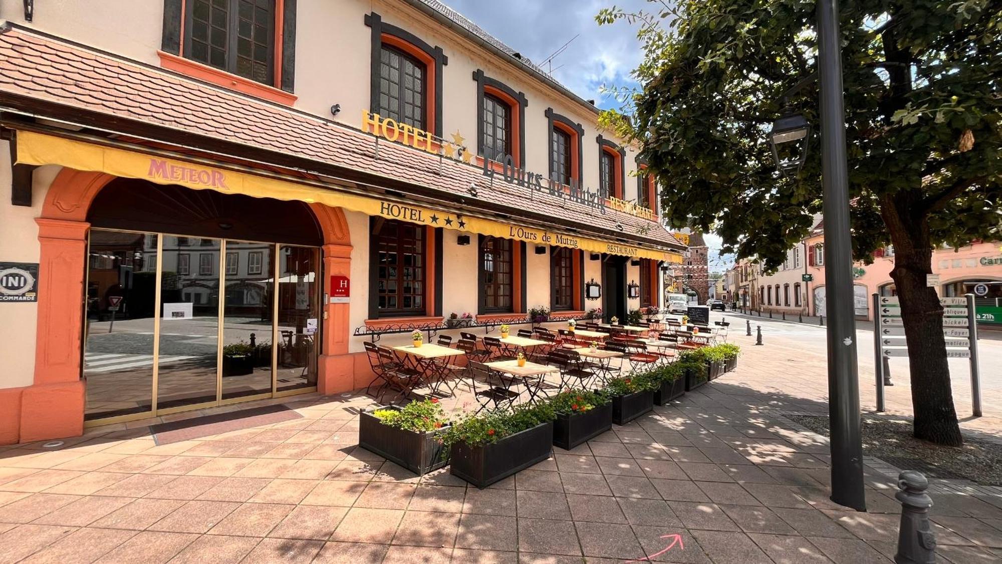 Hotel L'Ours De Mutzig Exterior photo